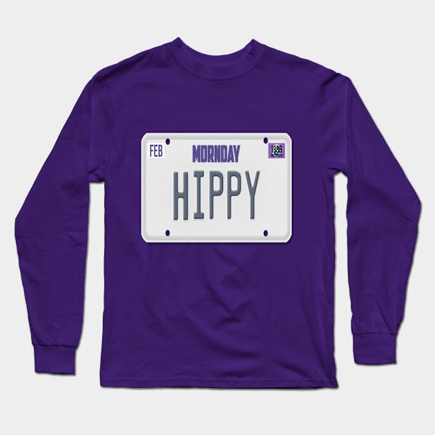 Hippy Plate Long Sleeve T-Shirt by Mdrndayhippy